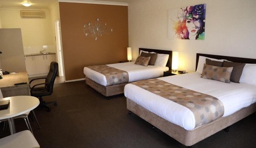 Chambre avec lits jumeaux