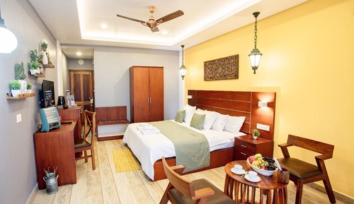 Chambre Double Premium, balcon, vue vallée