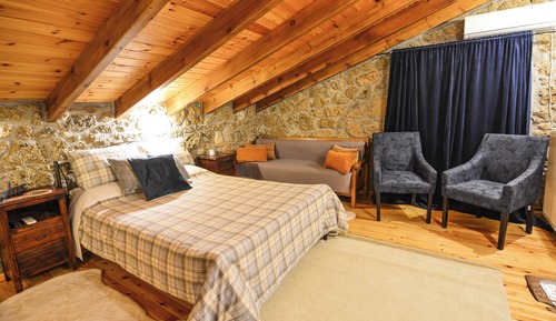 Chambre Quadruple Standard, balcon, vue mer