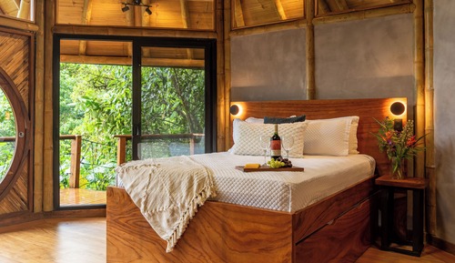 Tree House Deluxe, cuisine, vue montagne