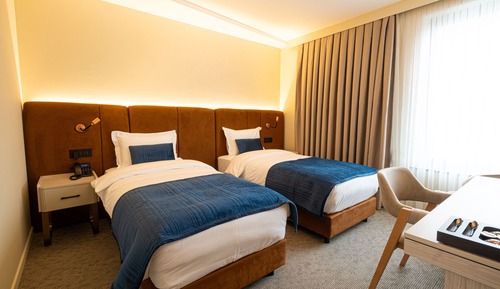 Chambre avec lits jumeaux
