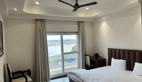 Chambre Double Deluxe, balcon, vue fleuve