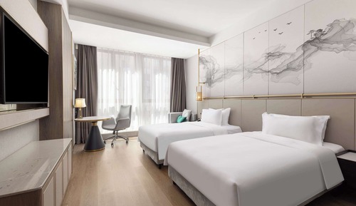 Chambre Deluxe, 2 lits une place, non-fumeurs