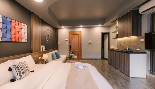 Appartement Deluxe, en bord de lac