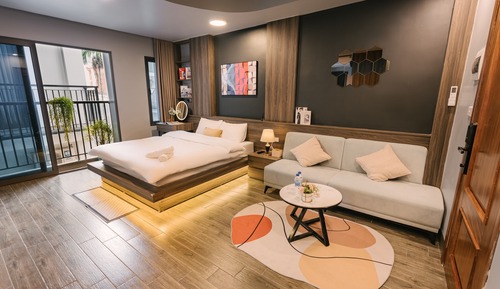 Appartement Deluxe, vue jardin
