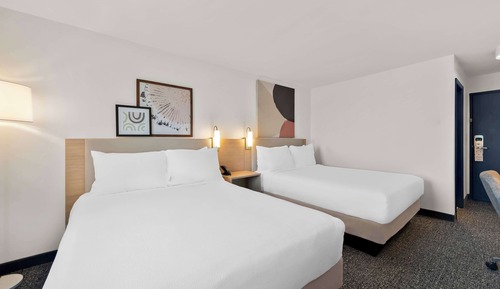 Chambre, 2 grands lits