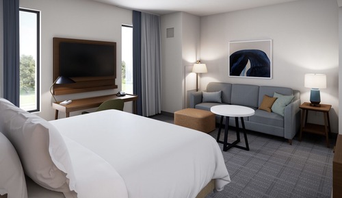 Suite Studio, 1 très grand lit, accessible aux personnes à mobilité réduite (Accessible Tub)