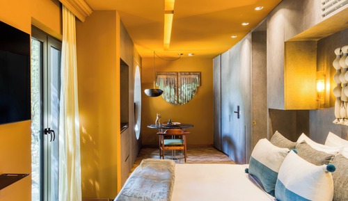 Suite Romantique, balcon, vue ville