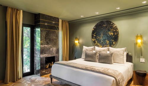 Suite Design, balcon, vue ville