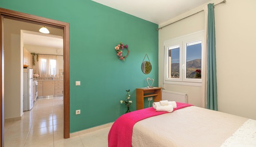 Appartement Confort, 1 lit double et 1 canapé-lit, vue mer