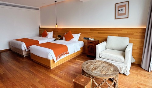 Chambre Triple, vue montagne