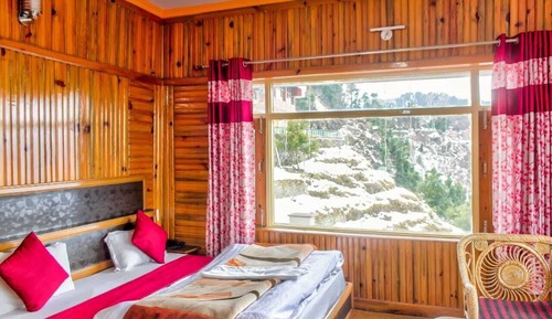 Chambre Double Luxe, patio, vue montagne