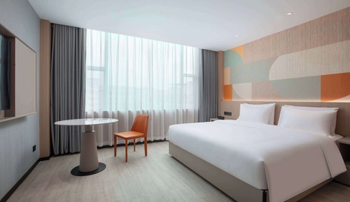 Chambre Deluxe, 1 très grand lit et 1 canapé-lit, fumeurs