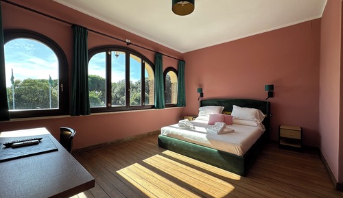 Chambre Double Supérieure, vue jardin