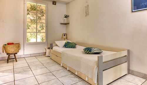 Chambre Quadruple Confort, vue jardin