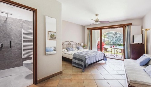 Chambre Deluxe Double ou avec lits jumeaux, vue jardin