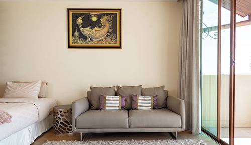 Chambre Triple Deluxe, balcon, vue mer