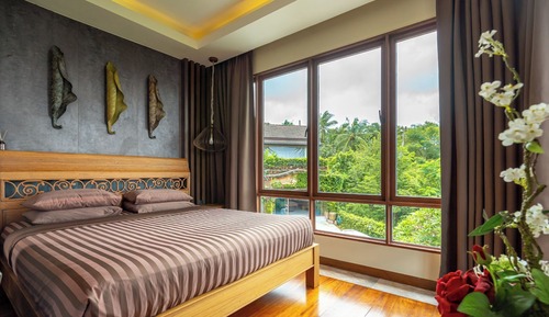Chambre Triple Familiale, balcon, vue mer
