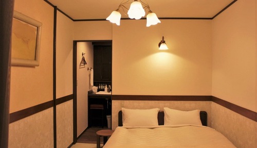 Chambre Double, non-fumeurs, salle de bains privée (S room, 2F, Western Style)