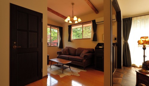 Chambre Double, non-fumeurs, salle de bains privée (C room, 2F, Western Style)