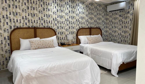 Chambre Double Deluxe, vue piscine