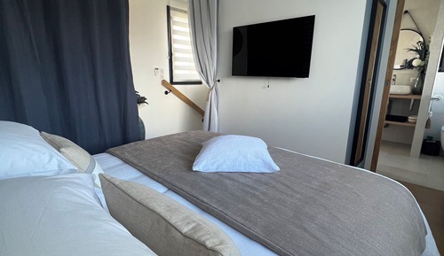 Appartement Duplex Premium, bain à remous, vue piscine