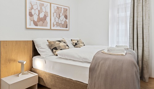 Appartement Premium, 2 chambres, terrasse, vue jardin