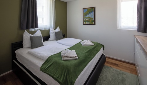 Appartement Confort, balcon, vue lac