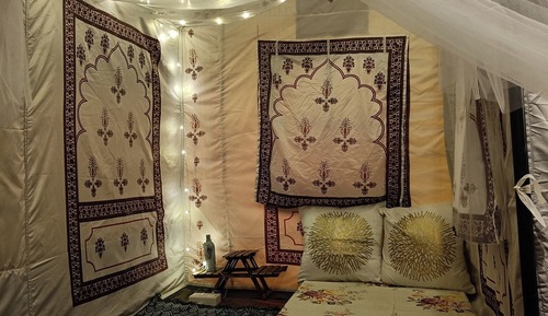 Tente Luxe, patio, vue montagne