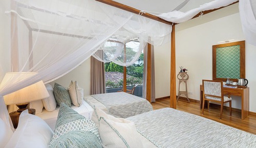 Suite Deluxe, patio, vue jardin