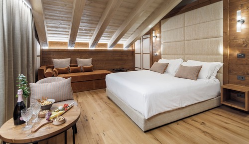 Chambre Triple Deluxe, balcon, vue montagne