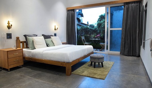 Chambre Deluxe, balcon, vue jardin