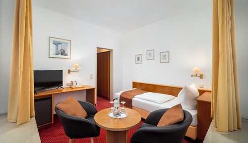 Chambre Simple Classique, 1 lit une place, non-fumeurs, salle de bains privée