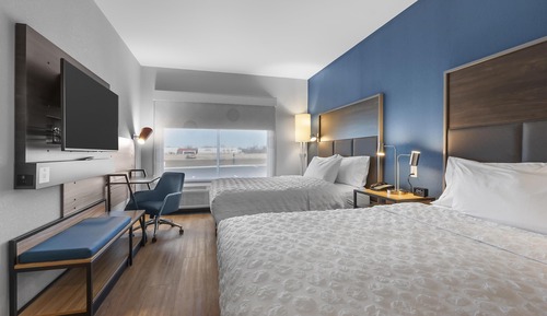 Chambre, 2 grands lits