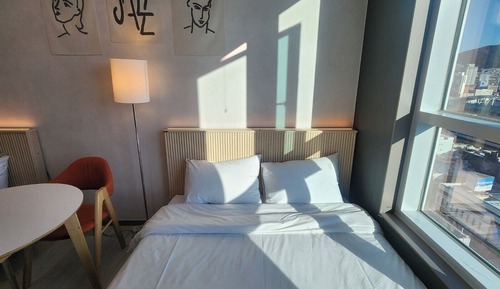 Chambre Deluxe avec lits jumeaux, 2 lits doubles, non-fumeurs