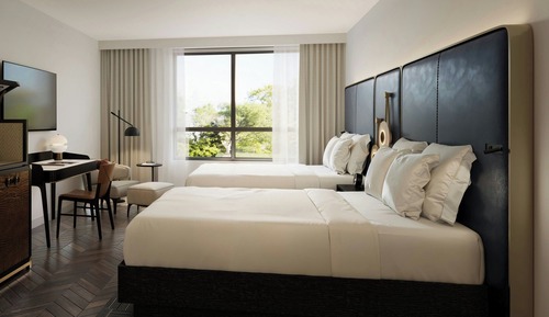 Chambre Deluxe, 2 grands lits, vue ville