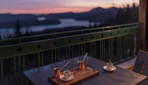 Appartement, 1 chambre, balcon, vue lac