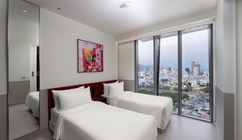 Chambre Deluxe, 2 lits une place