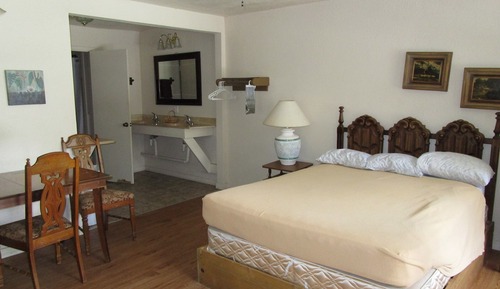 Chambre, 1 très grand lit, non-fumeurs, vue fleuve