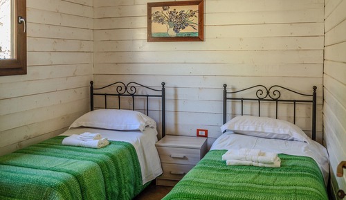 Chambre, 2 chambres, patio, vue montagne