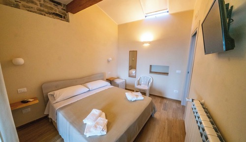 Chambre Quadruple, vue montagne