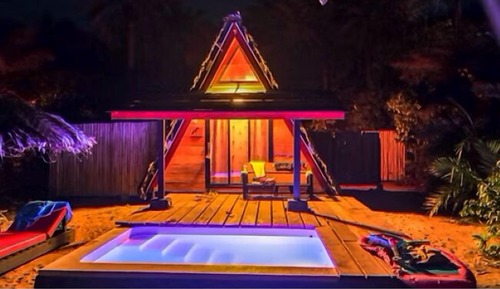 Suite Supérieure, plusieurs lits, balcon, vue plage