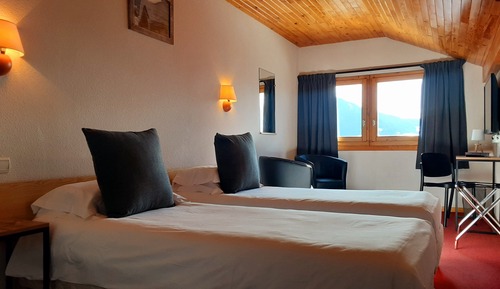 Chambre Quadruple Confort, vue montagne