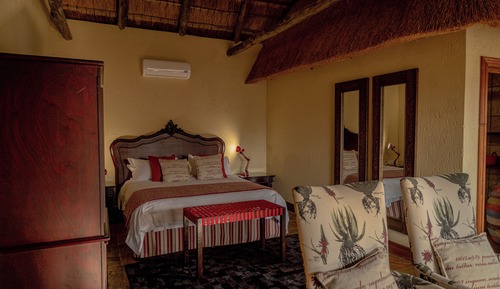 Chambre, 2 chambres, patio, vue jardin