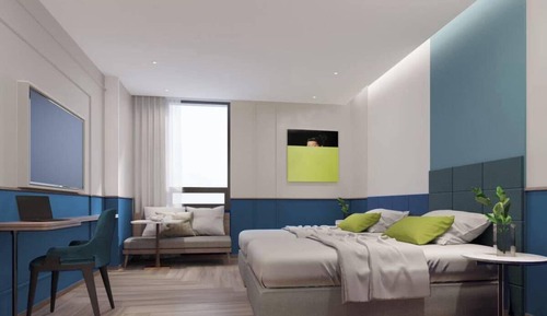 Superior Studio, 1 King Bed, City View