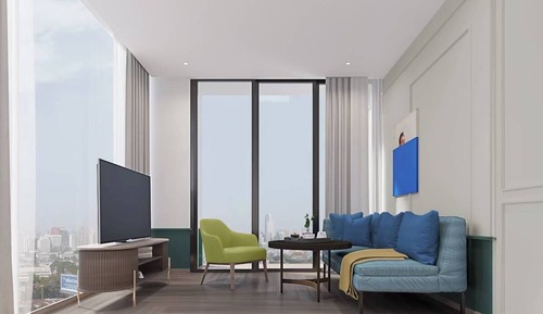 Exclusive Studio Suite, 1 King Bed, City View