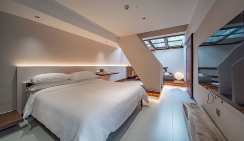 Suite Studio Lune de Miel, vue colline