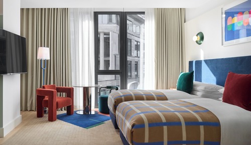 Chambre Premium, 2 lits une place