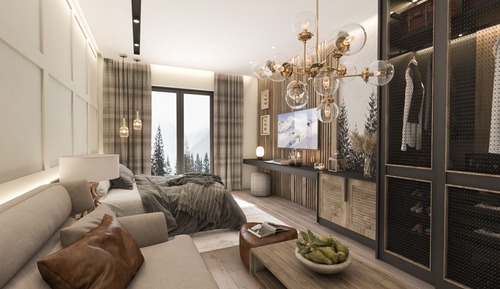 Suite Junior, vue montagne