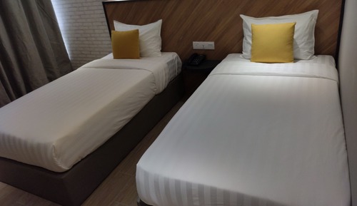 Chambre Deluxe avec lits jumeaux, vue ville
